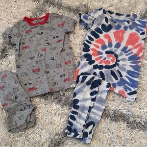 Gap Kids Tie-Dye and Print Pajama Set- sz 5